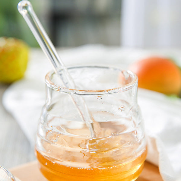 Glass Honey Jar - Glassware - Catnap Sleep Marketplace